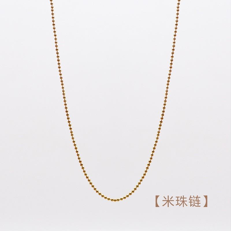 Diy Natural Stone Pendant Accessories 18K Vacuum Plated Titanium Steel Necklace Earrings Accessories Work In Progress