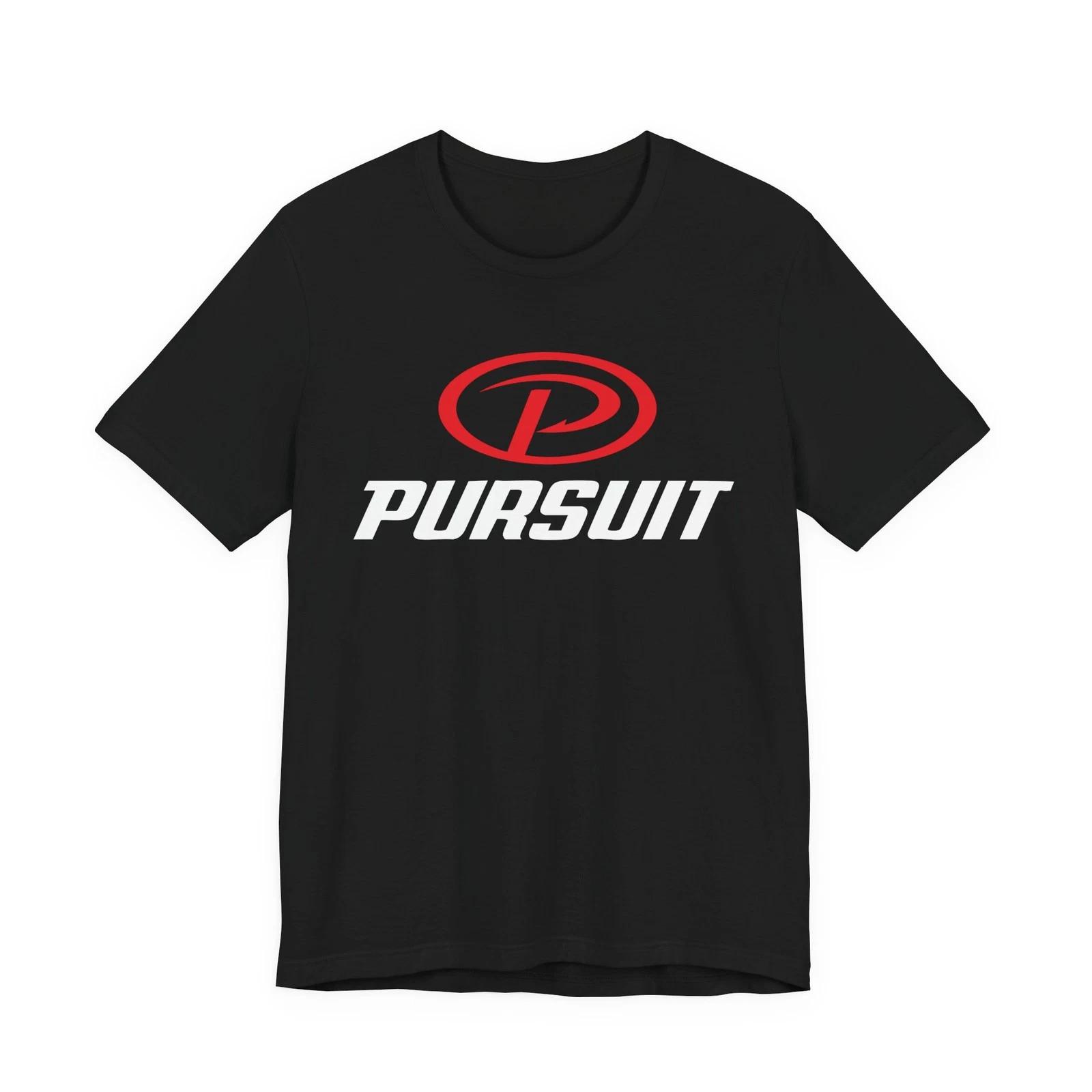 

Unisex Adult Casual Graphic Pursuit Boats Logo T-Shirt isex Marine ... M