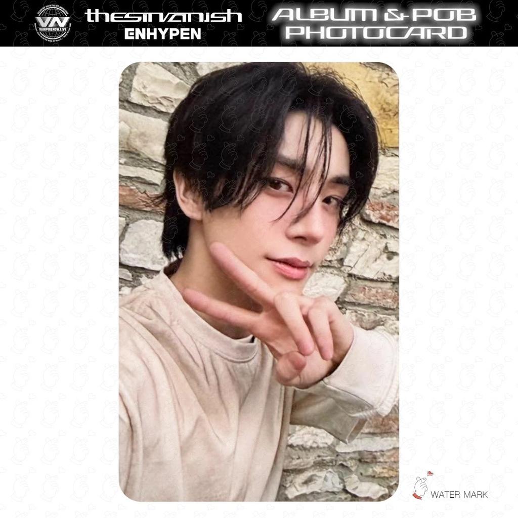 VORBESTELLUNG ENHYPEN THE SIN VANISH ALBUM Fotokarte Japan POB Glücksziehung OFFIZIELL FORBIDDEN AFTERLIGHT STORM FUGITIVES