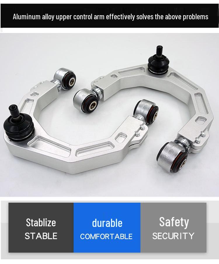 Forged Aluminum Adjustable Upper Control Arms for Land Cruiser LC300 Off-Road Modification
