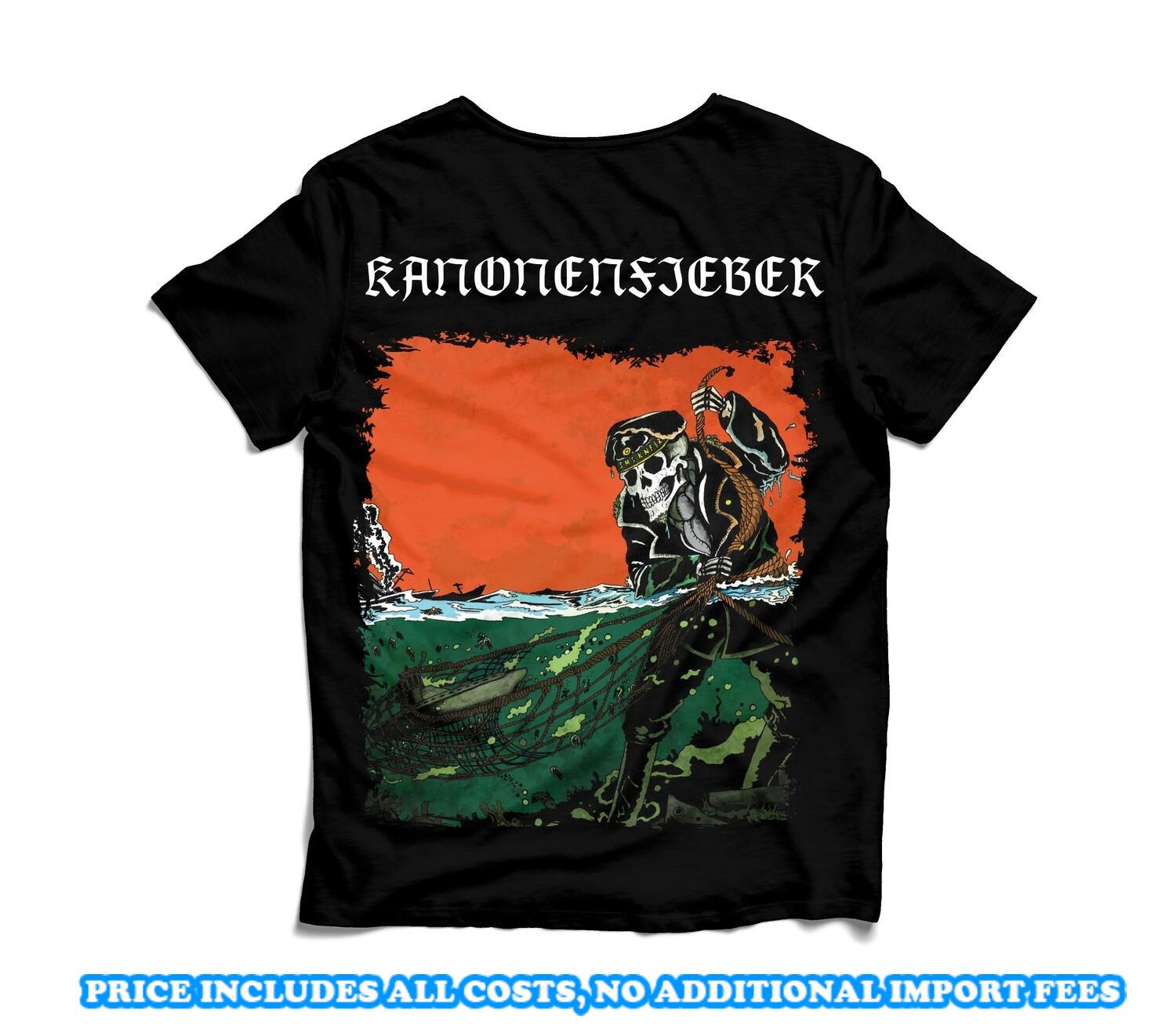 Kanonenfieber Band U-Bootsmann T-shirt S to 5XL PA175 FREE SHIPPING Unisex T-Shirt S