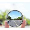 New 2pcs Convex Mounted Auxiliary Rear-view Mirror 360 Degree Rotation Wide-angle Round Frame Blind Spot Rear-view