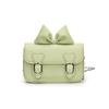 Letter Bow Pattern Solid Color Leather Children Shoulder Chain Bag Shoulder