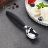 Cuchara para helado, cuchara para fruta de alta dureza, adorable, suave, de aleación de zinc