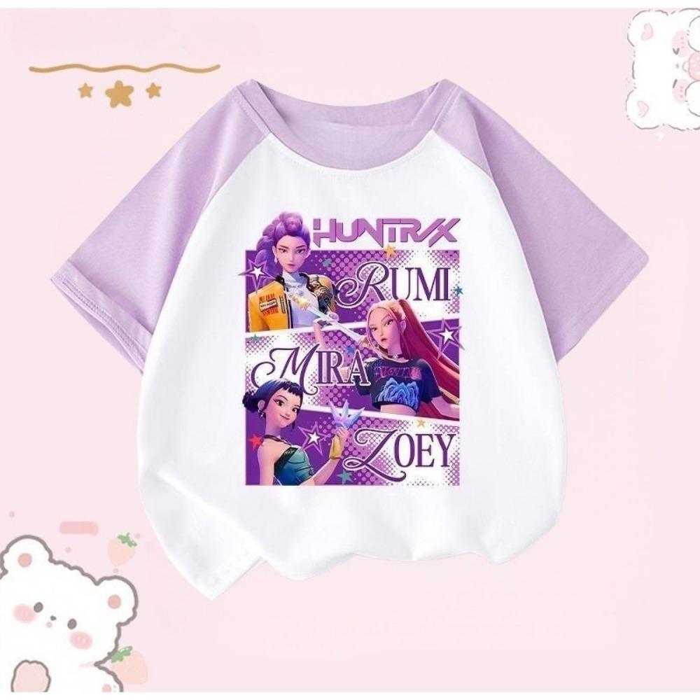 Cute Summer Children's Clothing Anime Short Sleeved Boy Comfortable T-shirt