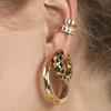 Modern Alloy Rhinestone Geometric Earrings For Women Fashionable Accessories