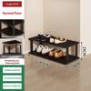2-9Layer Small Household Shoe Storage Bamboo Simple Shoe Rack Shoe Rack Household Doorstep Storage Rack Tool Corner Organizer