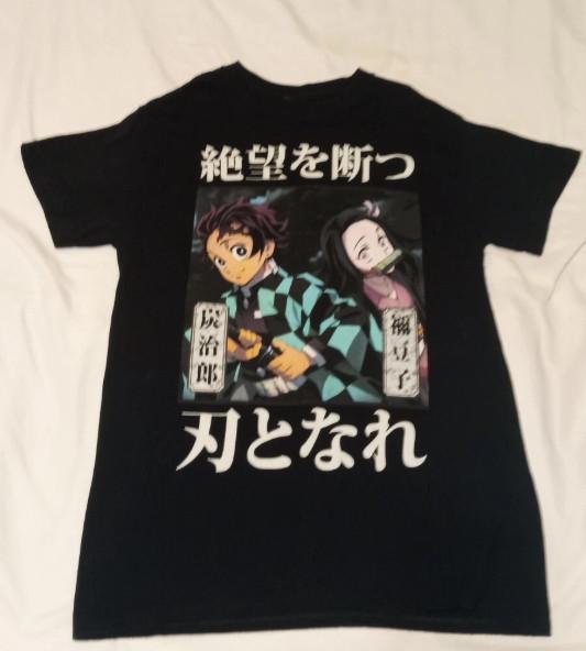 

NEWW Demon Slayer Mens Anime T-Shirt Kimetsu No Yaiba Shirt 2XL
