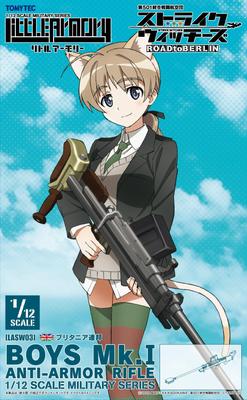 Little Armory X Strike Witches LASW03 "Strike Witches ROAD To BERLIN" Boys Mk.1 Plastic Model