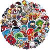 50pcs Cute Disney Marvel Movie Avengers Heroes Assemble Stickers Waterproof Phone Laptop Luggage Guitar Notebook Decal Sticker
