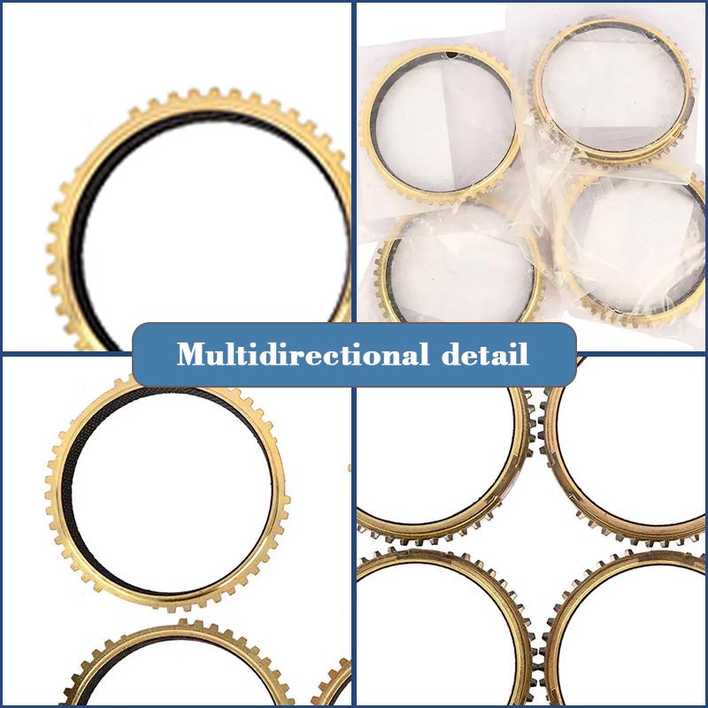 4PCS Gearbox Synchro Rings For Hyundai Tucson IX35 Transmission Synchronizing Ring Replacement Part 4339432410 4339432410FFF