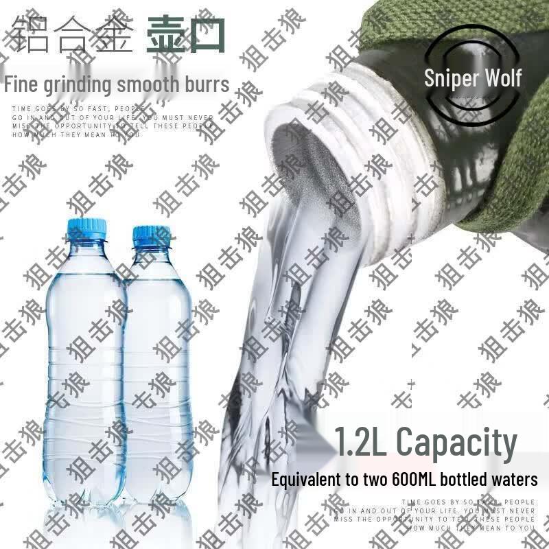 Sniper Wolf Große Kapazität Outdoor Kletter Wasserflasche