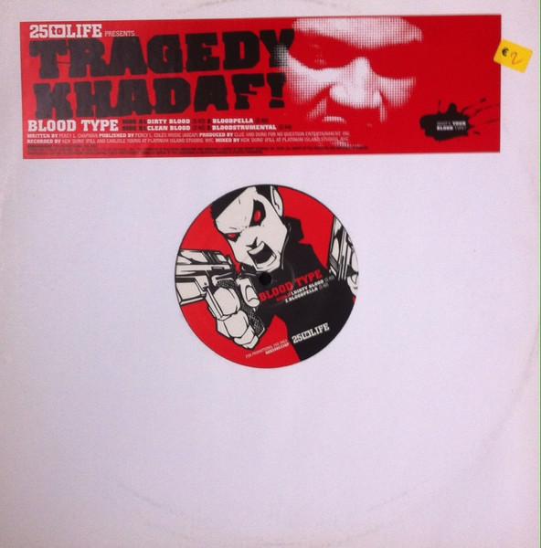 

12-дюймовая пластинка TRAGEDY KHADAFI Группа крови GEE5005336P GEE STREET 1998 UK Rap HipHopRB Б/у