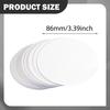 100x Button Blank Papers 86mm,Button Making Supplies,DIY Craft for School Adults Handmade