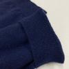 TOYOBOSHI Dark Blue KARIBA Cashmere100 09IT-EF0003 V-neck Knit Tops 2 NavyUsed