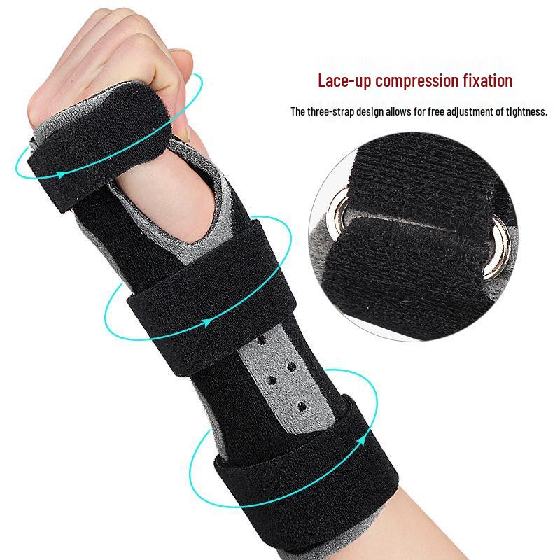 Breathable Sports Wrist Brace with Compression & Hand Support for Men & Women