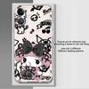 Sanrio Cool Kuromi Etui do iPhone 17 Pro Max 14 Plus XR 7 8 11 15 13 Pro XS Max 12 Mini Air 16 Miękki Pokrowiec na Telefon