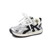 Popular single net breathable sports shoes 2025 summer new fashion versatile boys baby casual shoes girls single shoes