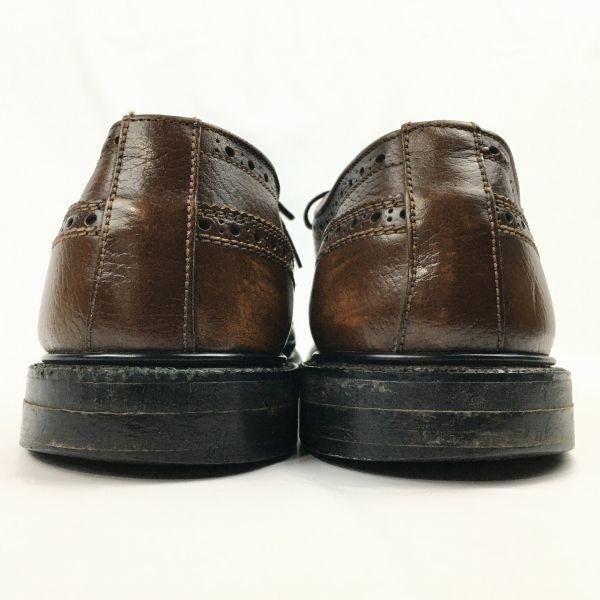 Vintage Rare Mansfields × BOSTONIAN American Full Brogue Wingtip Brown Size 27.528.5 Men's(USED)