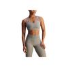 Adidas Solid Color Letter Logo Bra Women underwear Gray JJ0117