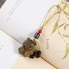 Green Sandalwood Tiger Pendant Phone Chain & Keyring Bag Charm Tassel