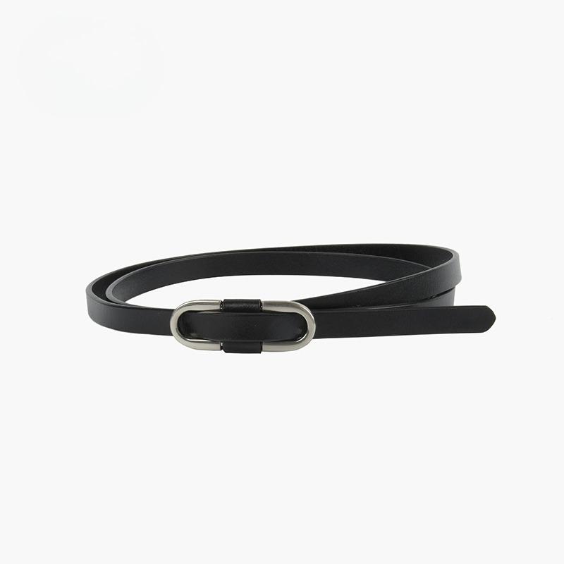 New Style of Women's Lace-up Belt with Knotted Leather Belt with Casual Pants Dress for Women