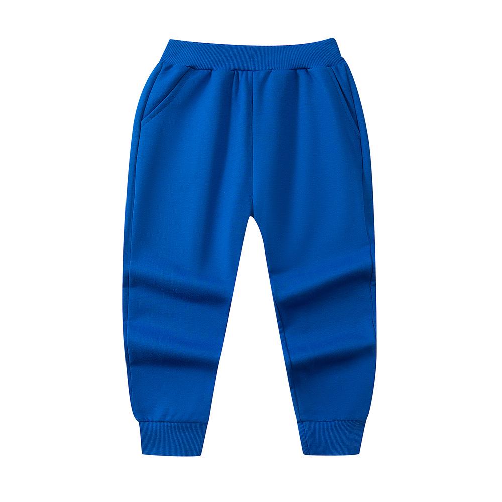 Trendy Boys & Girls Plus Velvet Sports Pants - Spring/Autumn/Winter Casual Baby Long Pants