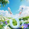 4 in 1 PD 240W Fast Charging Spring Cable USB Type C To Type C L And Data Cable Wire For iPhone 15 16 Samsung Xiaomi