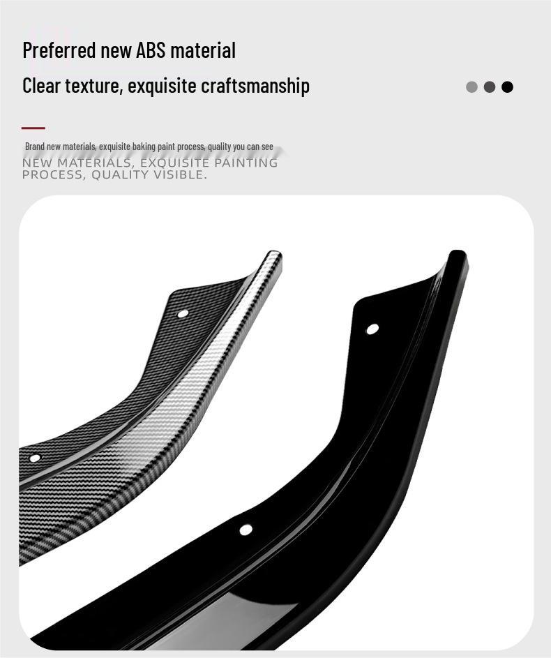 Front Lip Splitter Spoiler for Toyota 86/GT86/FT86 2012-2016: Exterior Trim Modification