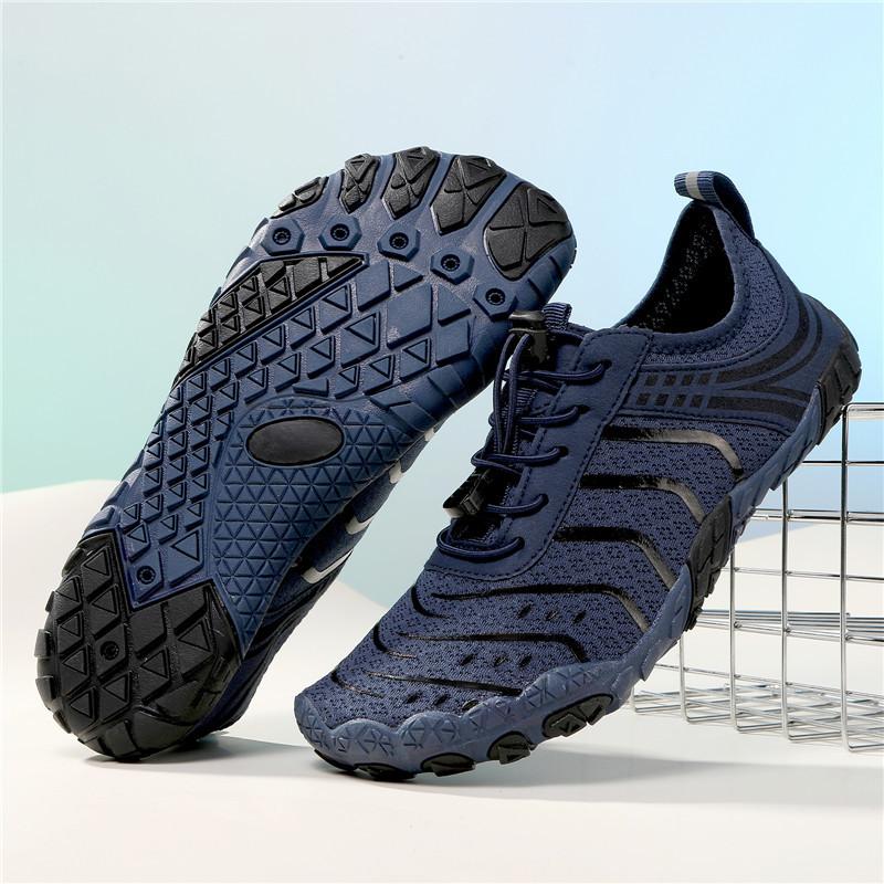 Popular outdoor wading shoes men's and women's breathable and quick-drying five-finger beach swimming shoes indoor sports fitness skipping rope