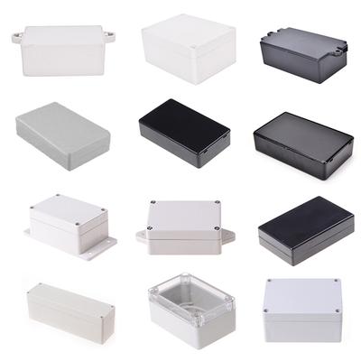 White Black Connector Plastic Electronic Project Box Electrical Supplies 9 Sizes To Choose DIY Enclosure Instrument Case