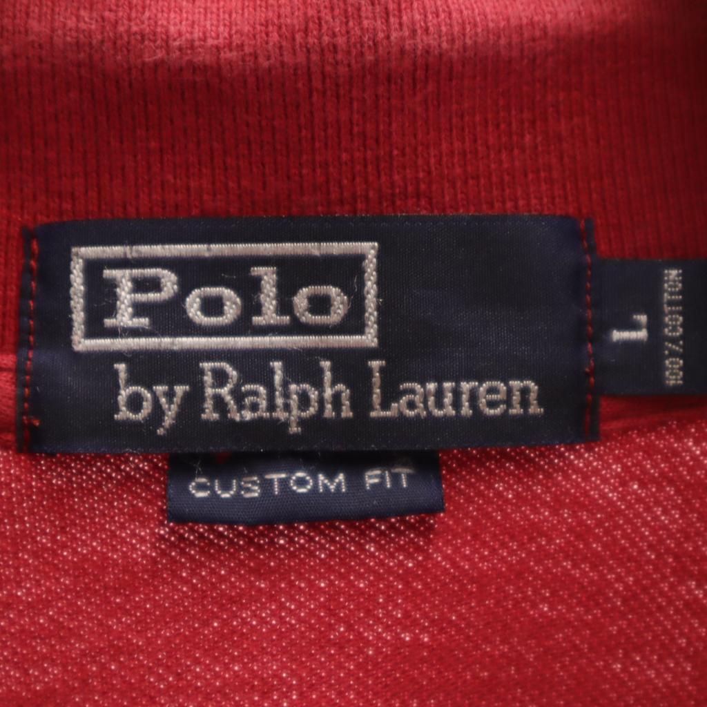 Polo by Ralph Lauren Short sleeve Custom fit Polo shirt L Red Fawn Men's Used