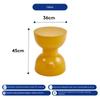 NEW Creative Plastic Small Stool Thickened Household Cream Dining Stool Small Household Stool Scandinavian Shoe-changing