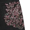 Shorts en Denim Brodés Fleurs de Cerisier Gothiques Y2K Hommes Femmes Hip Hop Rétro Shorts Larges Noirs Pantalons Basse Taille Au-dessus du Genou