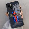 Racing M-Martini-ES Handyhülle Für IPhone 17 Pro Max 16 15 14 Pro Max 13 11 X Xs Xr 8 7Plus Glasabdeckung