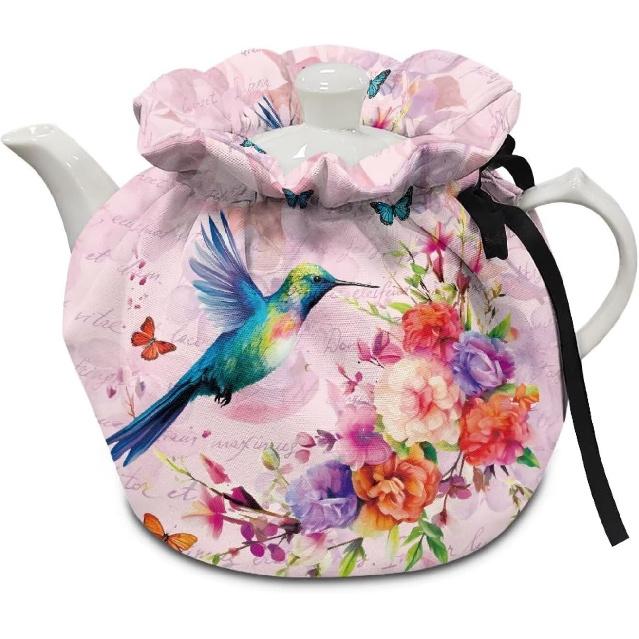 Xoenoiee Tea Pot Cosy Cotton Tea Cozy for Teapots Dust Cover ulated Kettle Cover Teapot Warmer for Home Kitchen Decorative Accessories Tea Time