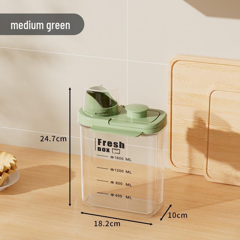 Vzduchotěsná skladovací nádoba odolná proti vlhkosti na obilí, cereálie, krmivo pro domácí zvířata, rýži a čaj