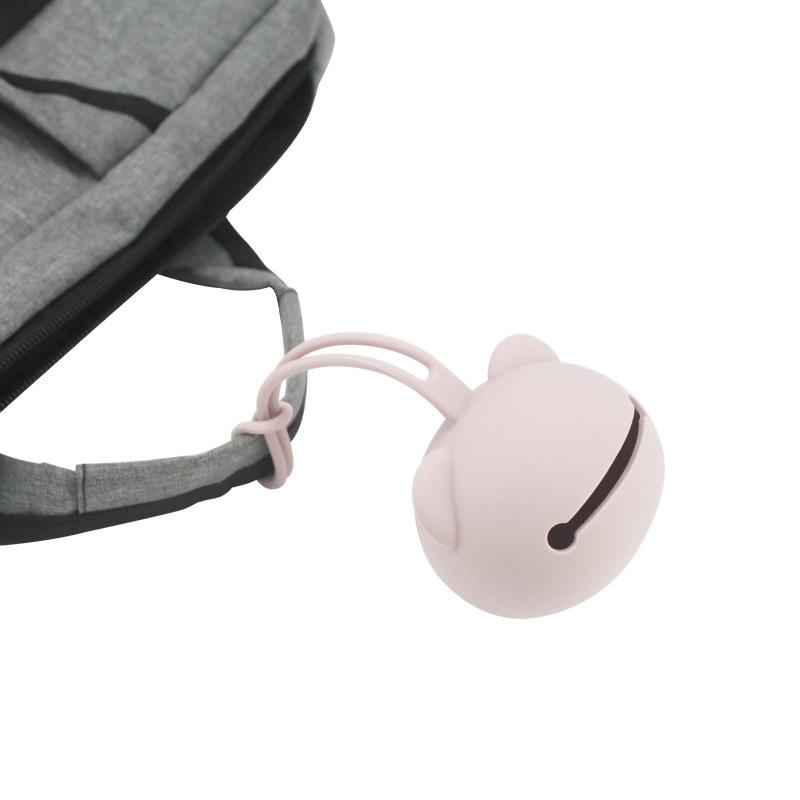 Silicone Nipple Storage Bag For Newborns Food Grade Personalized Kids Pacifier Holder Portable Bear Shape Nipple Case Attachment