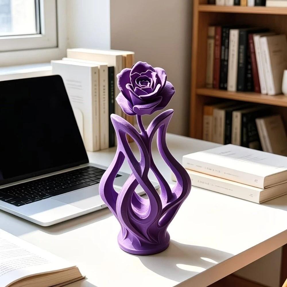 Hollow Design Abstract Art Ornament Modern Style Desktop Decoration Living Room Ornament