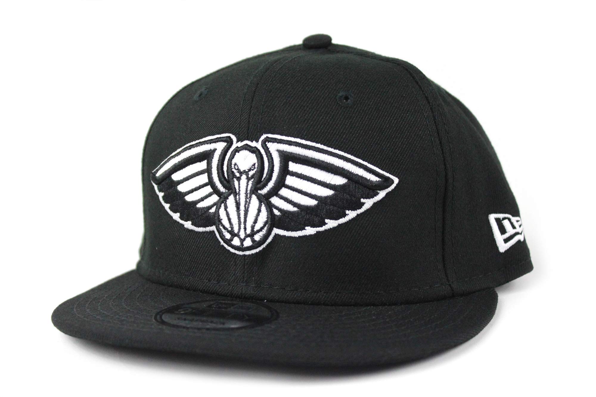 New Era 9Fifty Snapback Cap in Black NBA Western New Orleans Pelicans & White, Conference,