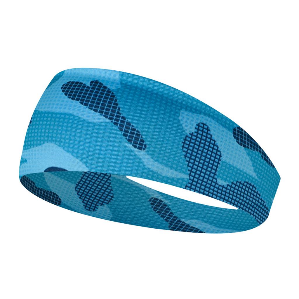 Unisex Running Fitness Headband For Sports Yoga Sweatproof Elastic Cotton Headscarf