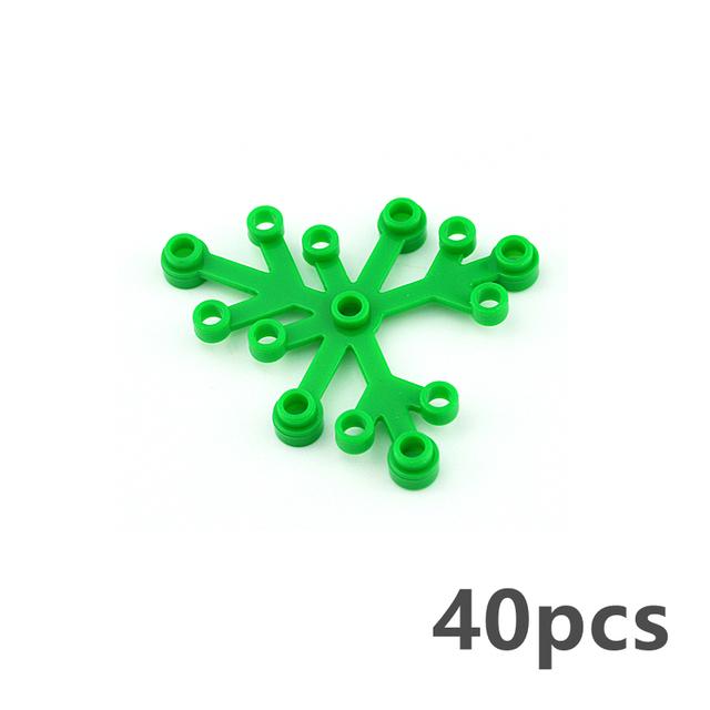 City Friend Accessories MOC Building Blocks Plant Bush Tree Flower Grass DIY House Parts Creative Bricks 3471 30176 32607 Toys