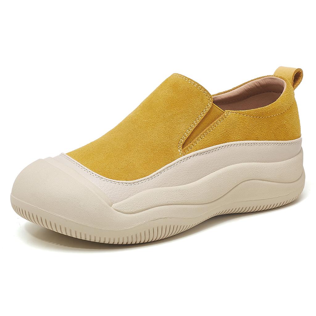 Loafers Woman Sports Style Comfortable Platform Casual Shoes Women's Casual Shoes Genuine Leather Baskets Femmes Scarpe Donna