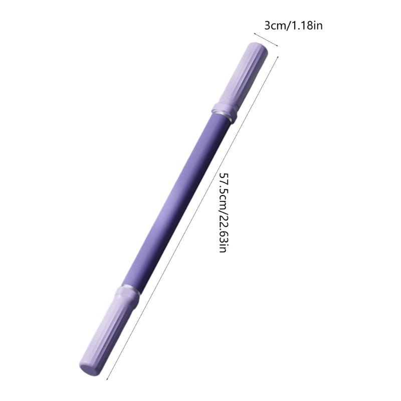 Practical Fitness Roller For Full Body Muscle Relaxation Features Antislip Handle Design Gym Muscle Massage Stick Tool