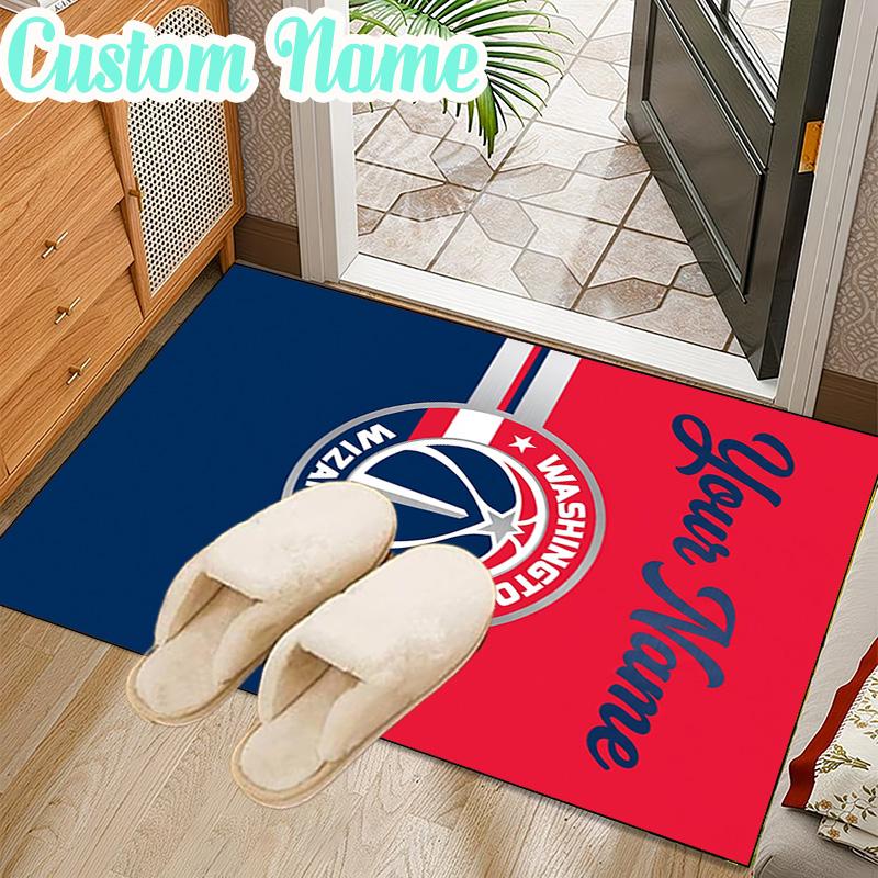 Custom Name Washington basketball Logo Rug Office Rug Chair Mat Non Slip Carpet Rugs for Bedrooms Dining Room Living Room Home Decor gifts
