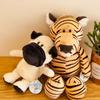 25CM Cute Raccoon Elephant Tiger Giraffe Monkey Stuffed Toys Plush Doll Plush Animal Toy Plush Toys