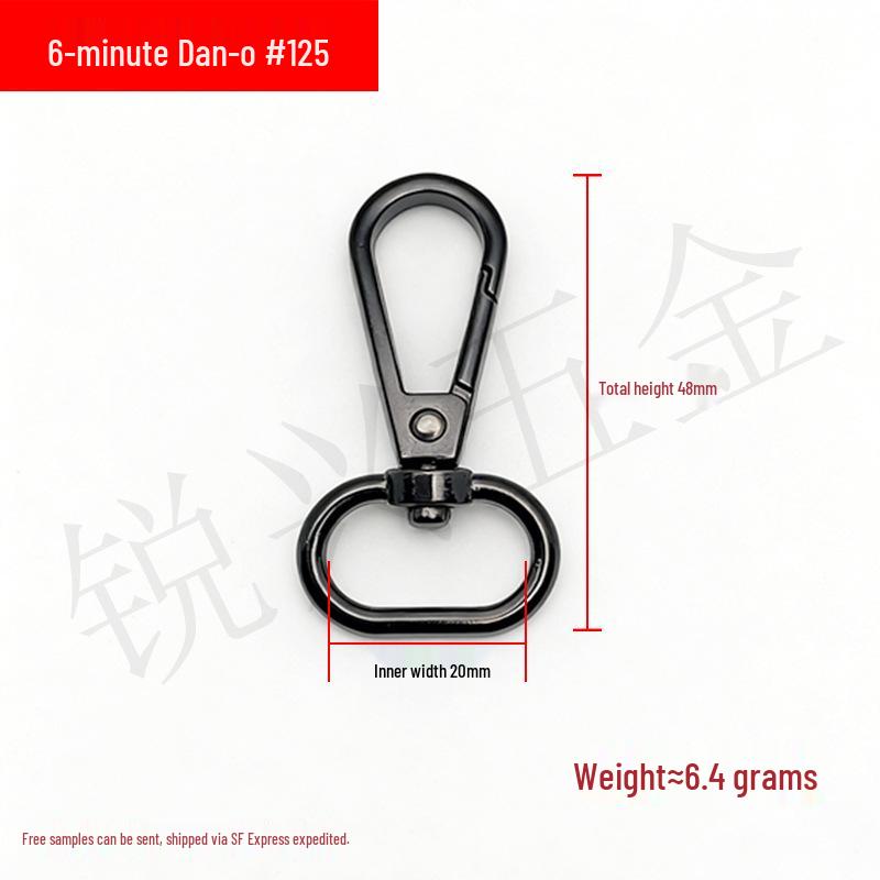 Zinc Alloy Metal Dog Leash Buckle and Luggage Strap Hook