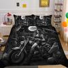 3D Beauty Skull Printing Bedspreads Twin Size Polyester Home Bedding Set Boy High Quality Home Duvet Cover Set
