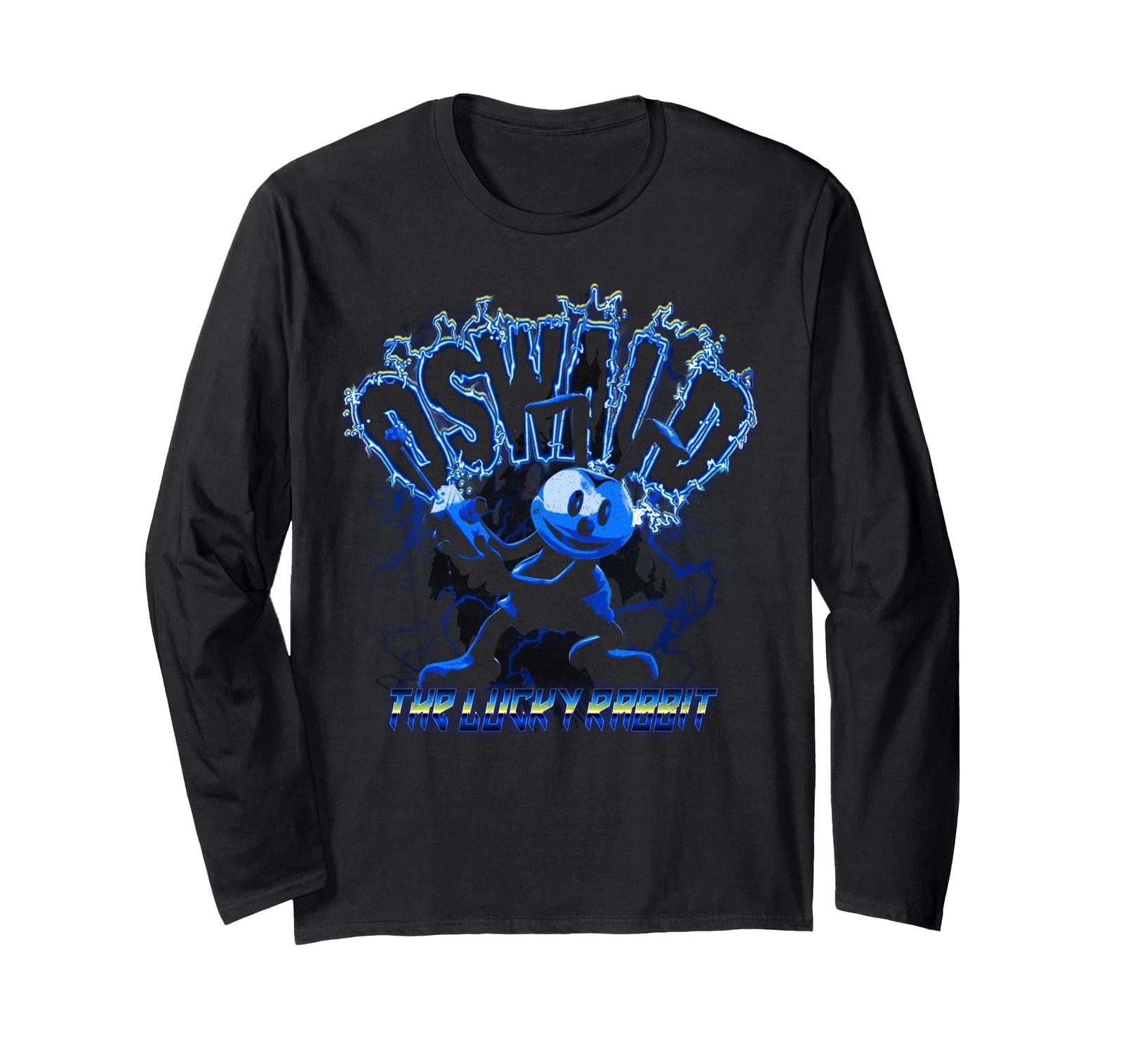 Disney Epic Mickey Oswald The Lucky Rabbit Portrait Long-Sleeve T-Shirt_ L