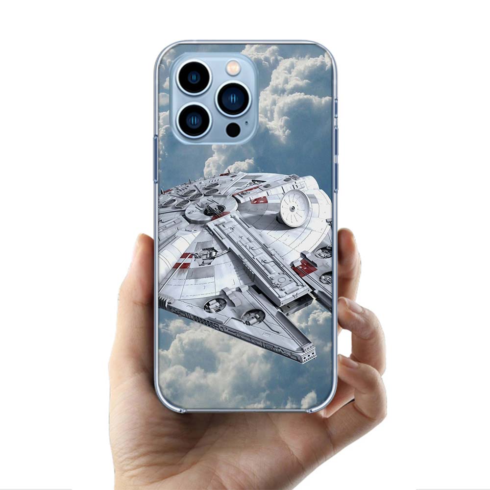 Millennium Falcon in Space Cases Phone Case For Iphone 17E 16E 17 Air 16 Pro Max 15 Pro 14 Plus 11 13 12 Mini Cover Cases Compat